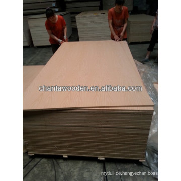 8mm rote Eichenfurnier MDF